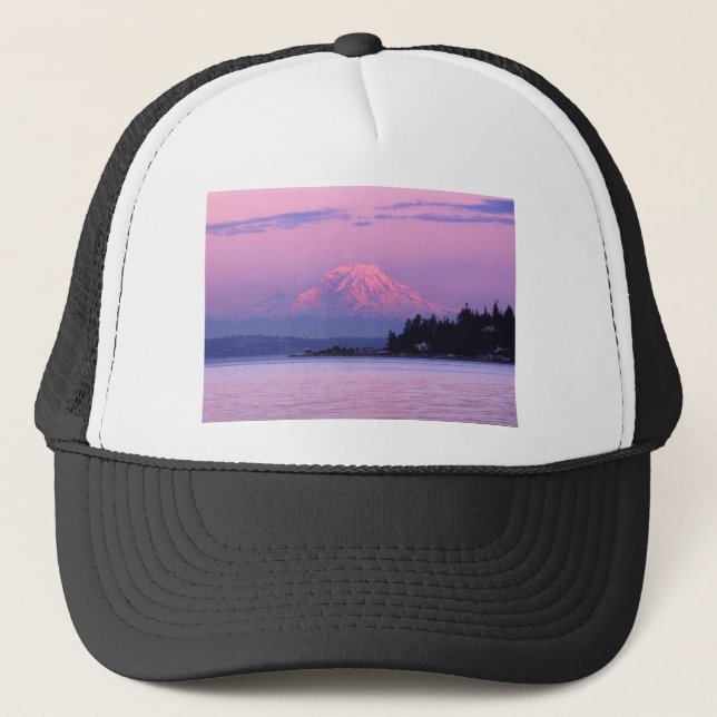 Mount Rainier på solnedgången, Washington Keps (Framsida)