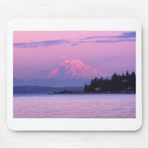 Mount Rainier på solnedgången, Washington Musmatta