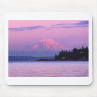 Mount Rainier på solnedgången, Washington Musmatta