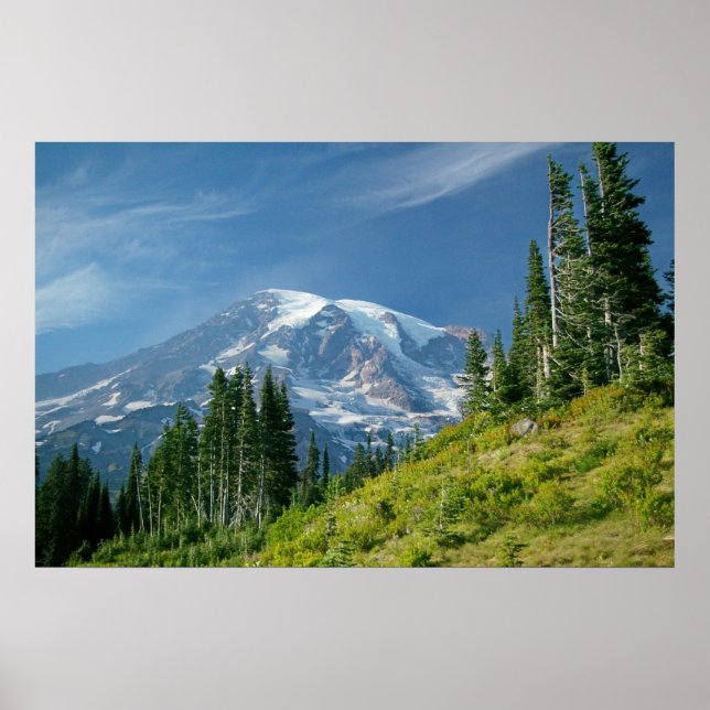 Mount Rainier Poster (Framsidan)