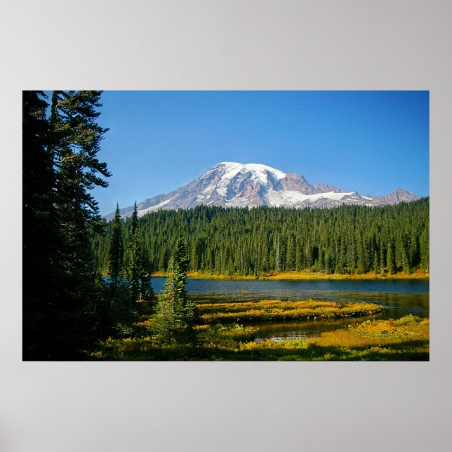 Mount Rainier Poster (Framsidan)