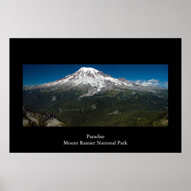 Mount Rainier Poster (Framsidan)