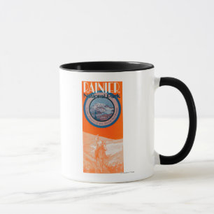 Mount Rainier Poster - Mugg