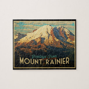 Mount Rainier Pussel