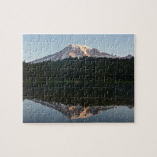 Mount Rainier Reflected Sunrise I Pussel