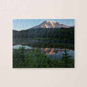 Mount Rainier Reflected Sunrise II Pussel