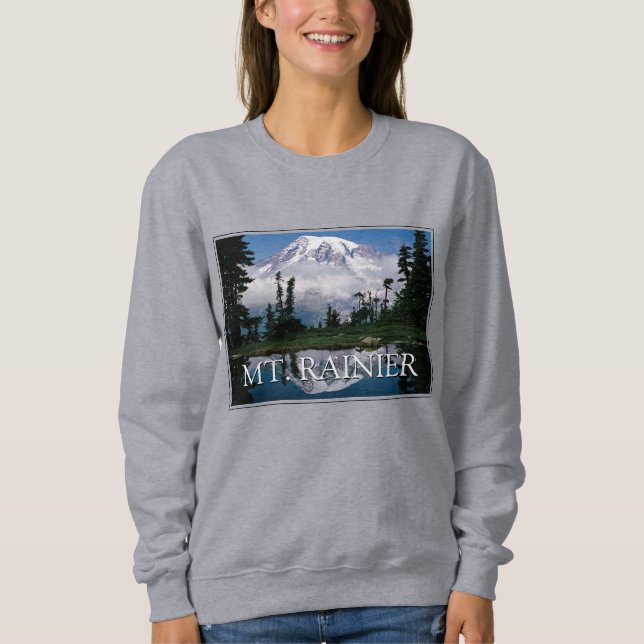 Mount Rainier | Reflexion i en fjälldamm T Shirt (Framsida)