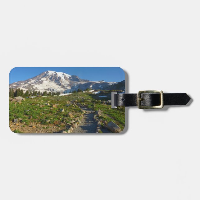 Mount Rainier Skyline Trail Utsikt Bagagebricka (Horisontell Framsida)