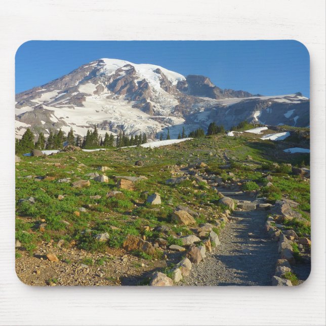 Mount Rainier Skyline Trail Utsikt Musmatta (Framsidan)