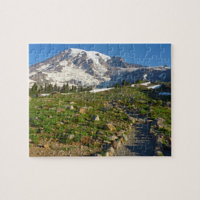 Mount Rainier Skyline Trail Utsikt Pussel (Horisontell)
