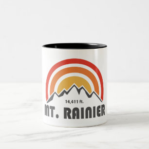 Mount Rainier Två-Tonad Mugg