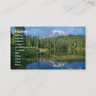 Mount Rainier visitkort