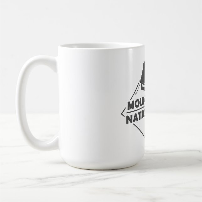 Mount Rainier - Washington Kaffemugg (Vänster)