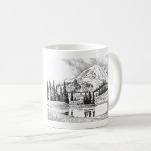 Mount Rainier, Washington Kaffemugg