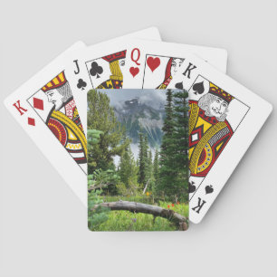 Mount Rainier Wildblommor Casinokort