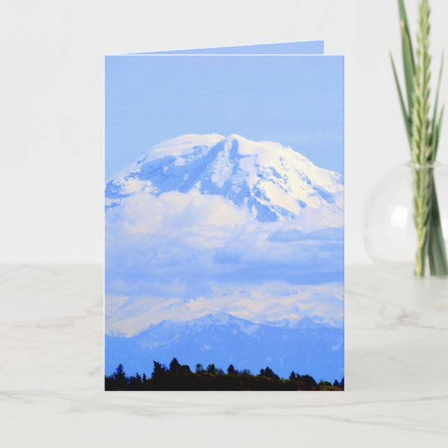 Mount Ranier Kort (Framsida)