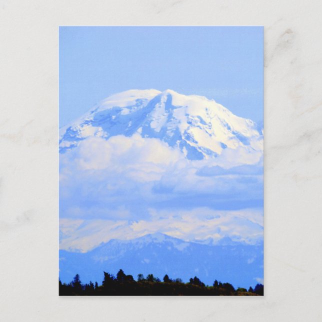 Mount Ranier Vykort (Framsida)