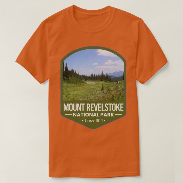 Mount Revelstoke National Park 3 T Shirt (Design framsida)