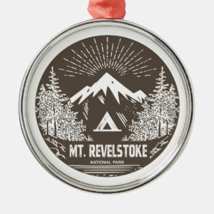 Mount Revelstoke nationalpark Julgransprydnad Metall