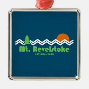 Mount Revelstoke nationalpark Retro Julgransprydnad Metall