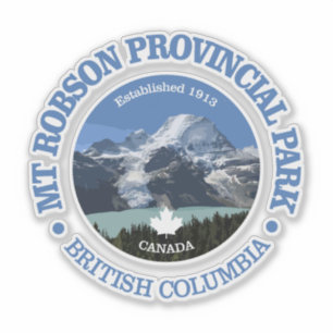 Mount Robson PP Klistermärken