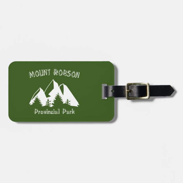 Mount Robson Provincial Park Bagagebricka (Horisontell Framsida)