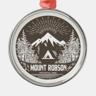 Mount Robson Provincial Park Julgransprydnad Metall