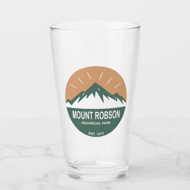 Mount Robson provinspark Glaskopp (Framsida)