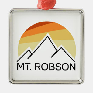 Mount Robson Retro Julgransprydnad Metall