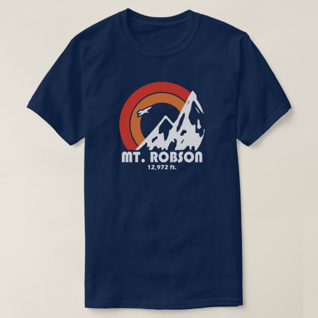 Mount Robson Sun Eagle T Shirt (Design framsida)
