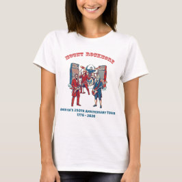 Mount Rockmore 1776–2026 Amerika 250-årsjubileum T Shirt