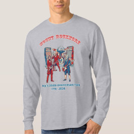 Mount Rockmore 1776–2026 Amerika 250-årsjubileum T Shirt