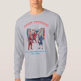 Mount Rockmore 1776–2026 Amerika 250-årsjubileum T Shirt