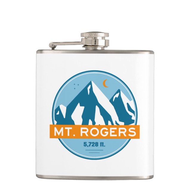 Mount Rogers Virginia Stjärnor Måne Fickplunta (Framsidan)