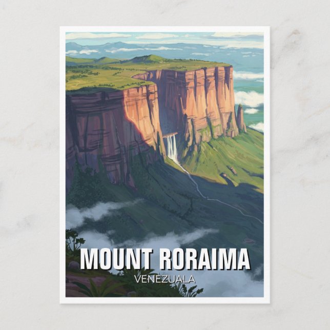 Mount Roraima Venezuela Resor Vykort (Framsida)