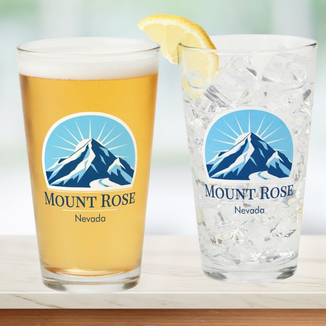 Mount Rose Nevada berg Skidort ölglas Glaskopp (Skapare uppladdad)