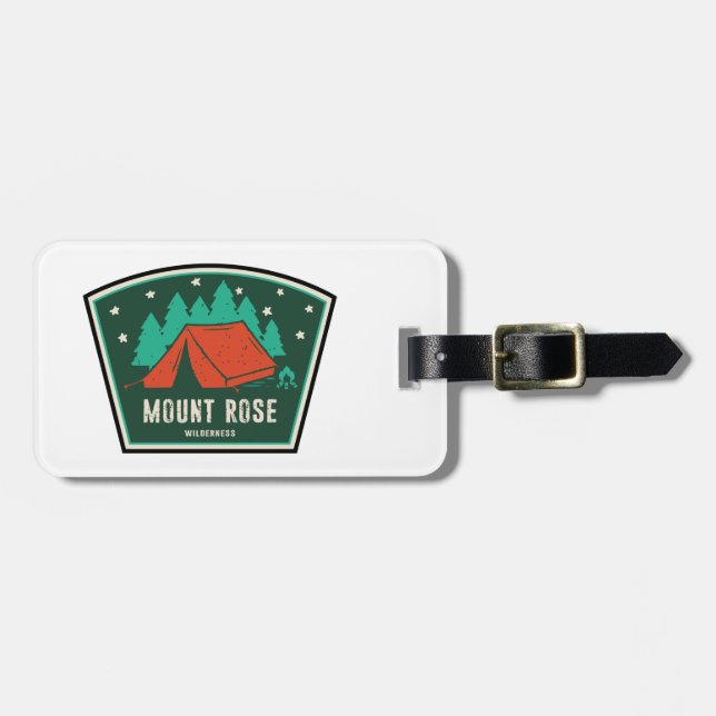Mount Rose Wilderness Nevada Camping Bagagebricka (Horisontell Framsida)