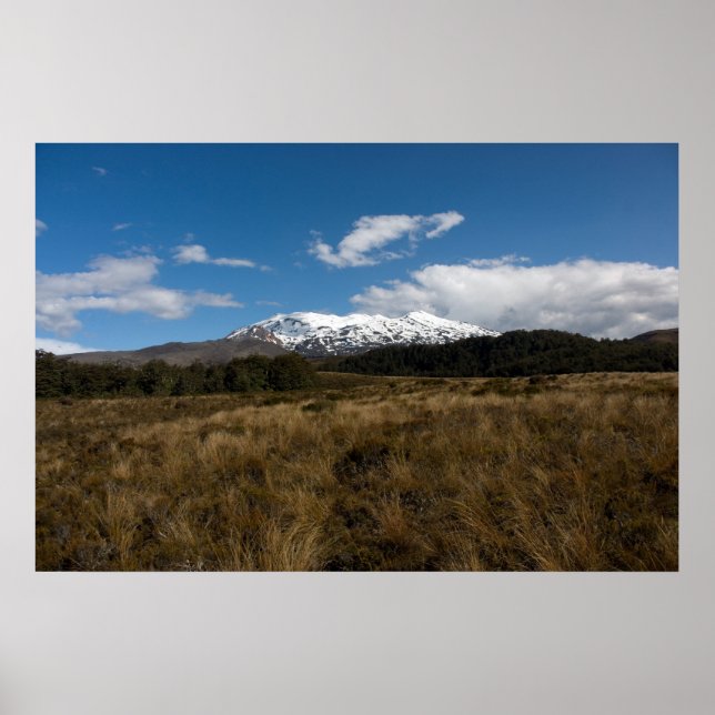 Mount Ruapehu Poster (Framsidan)