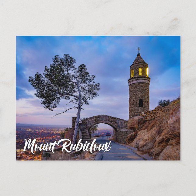 Mount Rubidoux Park, Riverside, Kalifornien Vykort (Framsida)