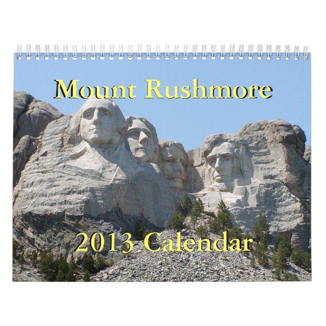 Mount Rushmore 2013 kalender (Omslag)