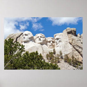 Mount Rushmore affisch