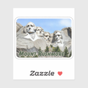 Mount Rushmore Akvarell Klistermärken