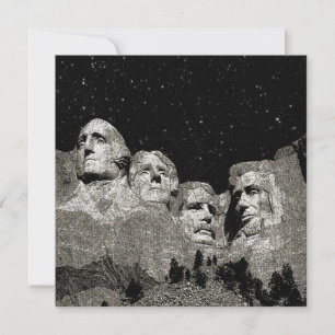 Mount Rushmore amerikanska presidenter,  