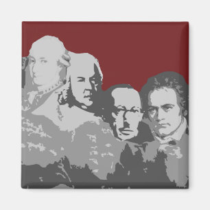 Mount Rushmore av den röda magneten för Magnet
