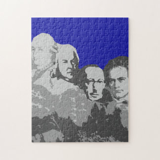 Mount Rushmore av pussel för kompositörer 11X14