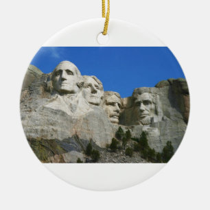 Mount Rushmore den presidents- monumentet Julgransprydnad Keramik