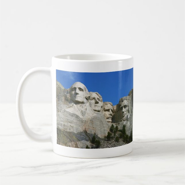 Mount Rushmore den presidents- monumentet Kaffemugg (Vänster)
