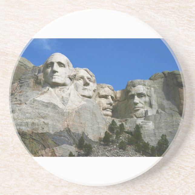 Mount Rushmore den presidents- monumentet Underlägg Sandsten (Framsidan)