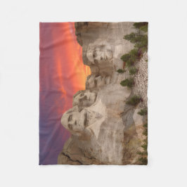 Mount Rushmore Fleece Blanket