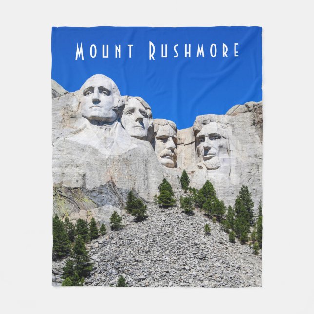 Mount Rushmore Fleece Blanket (Framsidan)